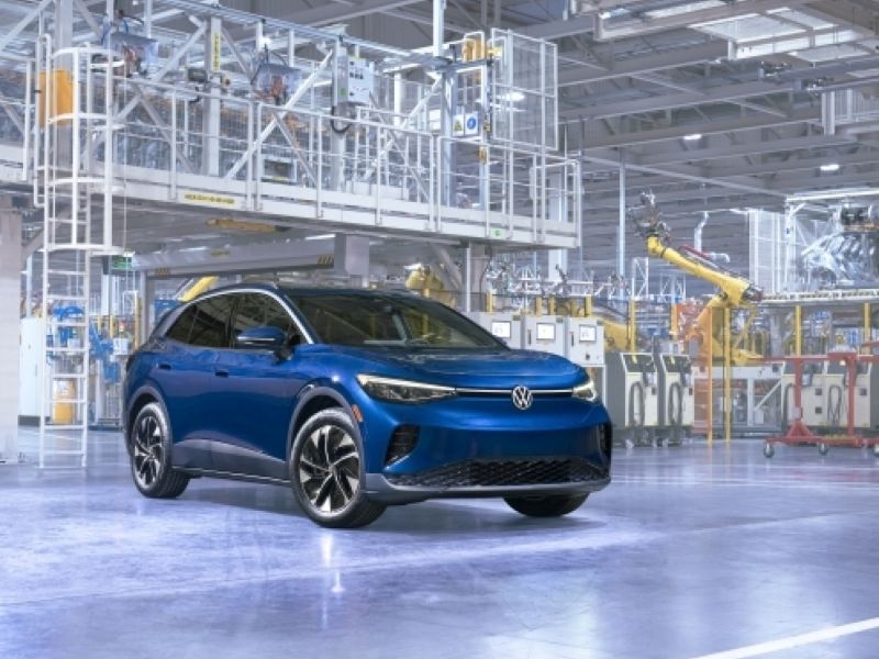 In 2022, the Chattanooga plant began production of VW’s all-electric ID.4 compact SUV.