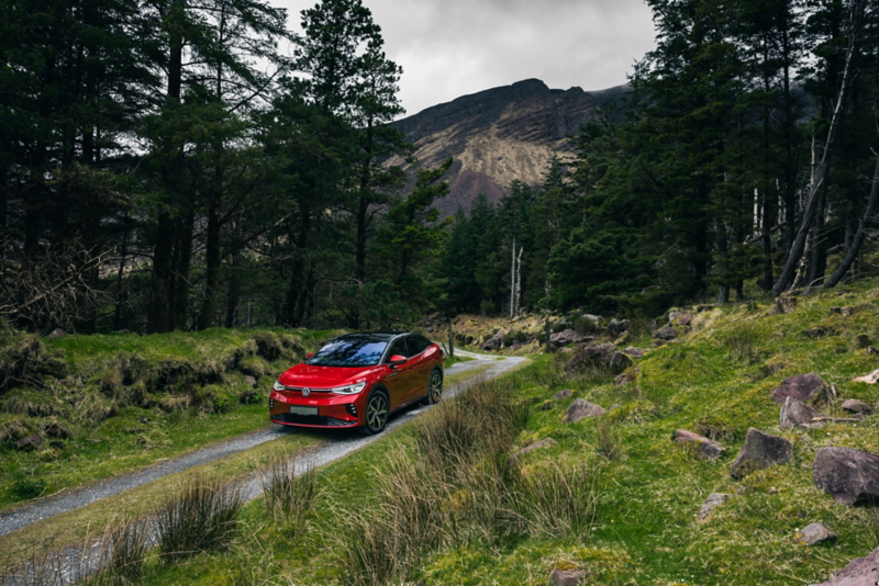 ID.5 driving in Ireland