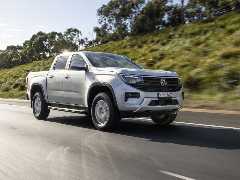 New amarok on the highway