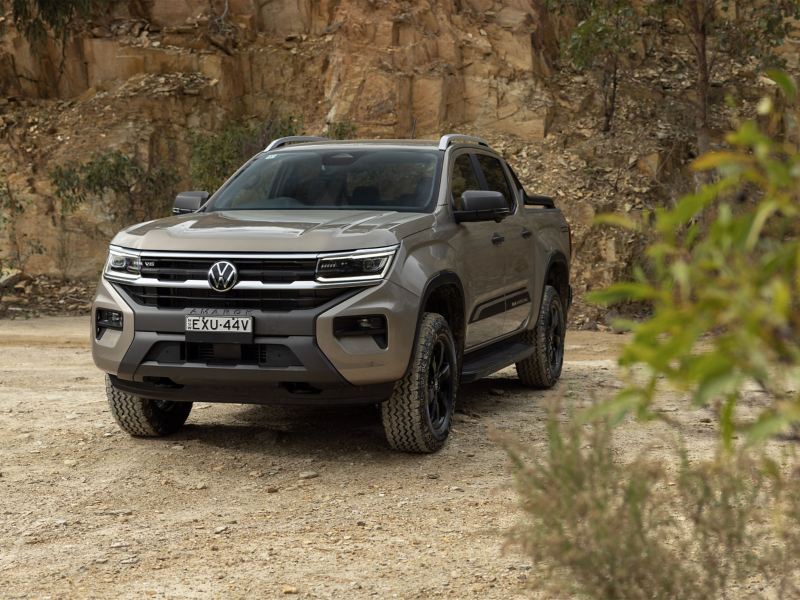 New Amarok parked 