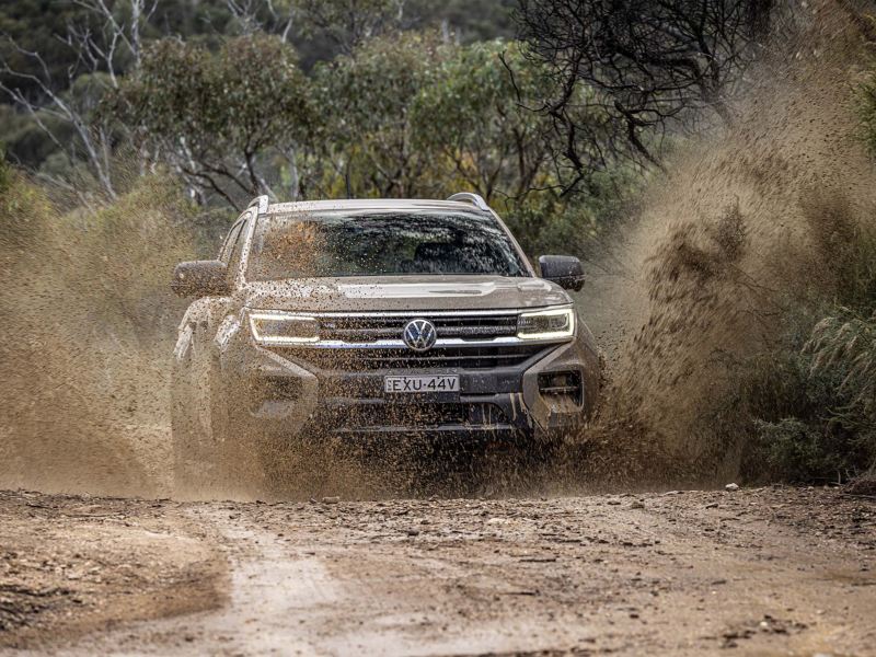 New Amarok V6 W580X Off-Roading