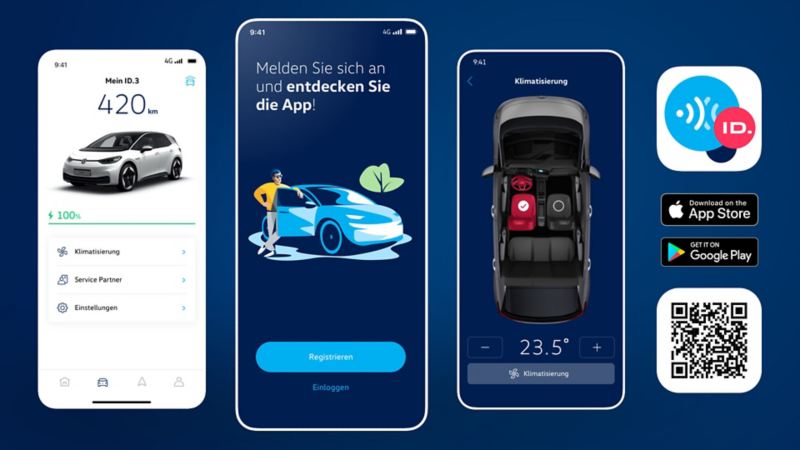 vw we connect id. app