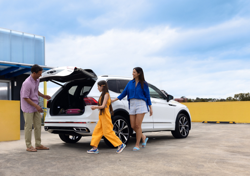 Family with a Tiguan Allspace 