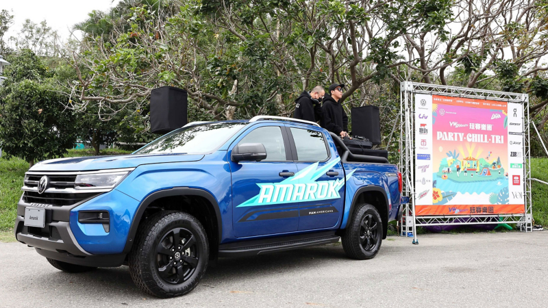 全新Amarok 移動DJ車亮相，為選手及觀眾帶來震撼音樂體驗