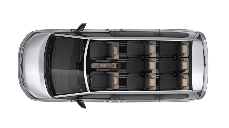 德國原裝進口Multivan TDI - 8 人座車型 嶄新登場 全新年式IQ.Drive科技再升級  210 萬元起開啟大格局