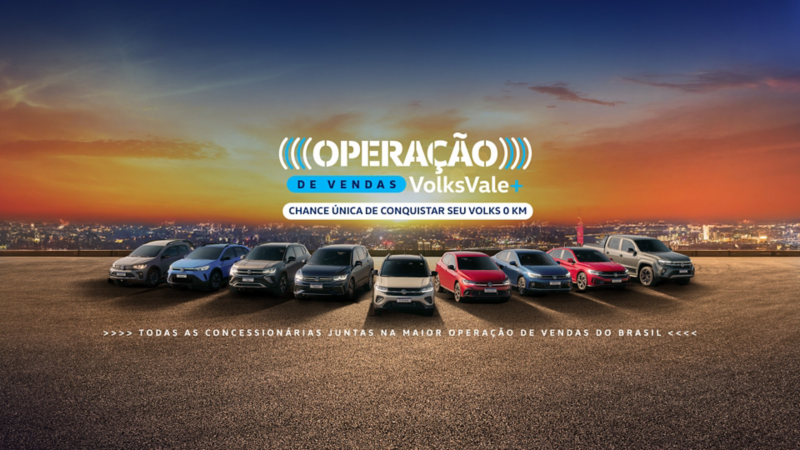 Operação de Vendas Volks Vale +