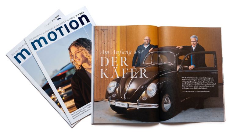 Rebranding des VW Magazins: Motion
