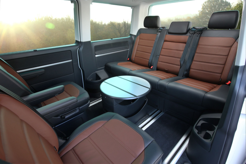 Wnętrze Volkswagen Multivan 6.1