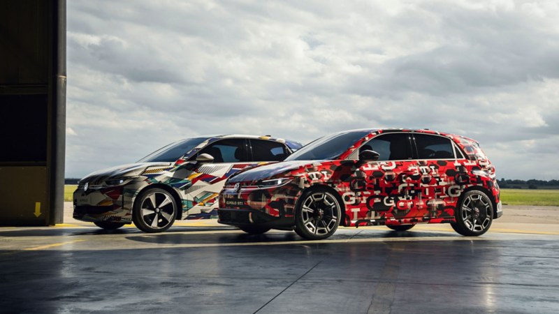 Side view of ID. Polo cars