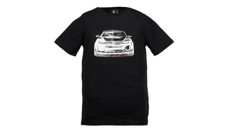 GTI Tシャツ ブラック ユニセックス サイズS