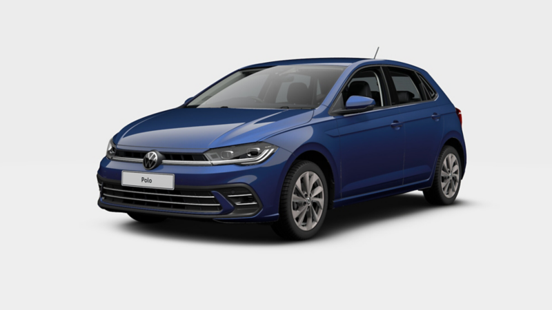 a navy blue Polo