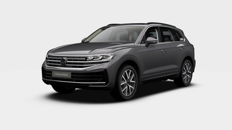 a grey Touareg