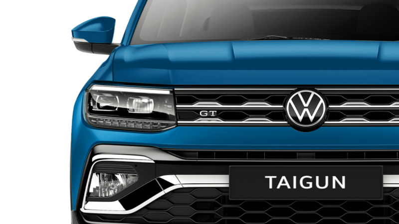 Taigun 3D Chrome Step Grille