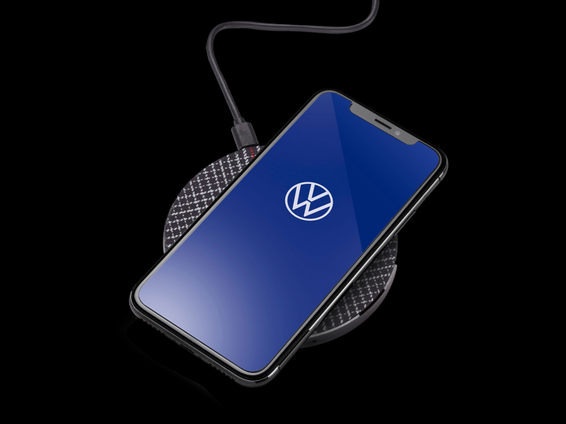 Cargador de inducción con aspecto de GTI – Accesorios VW para ti