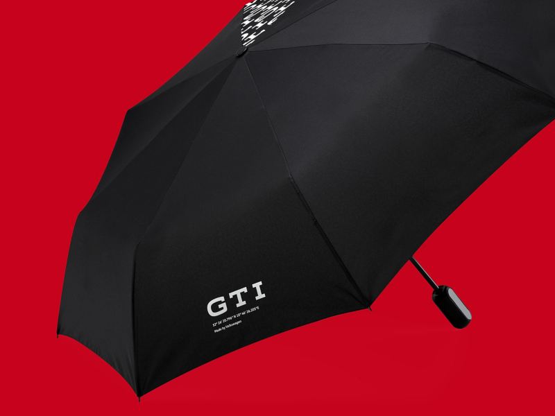 Het GTI-gevoel voor u met de GTI-paraplu