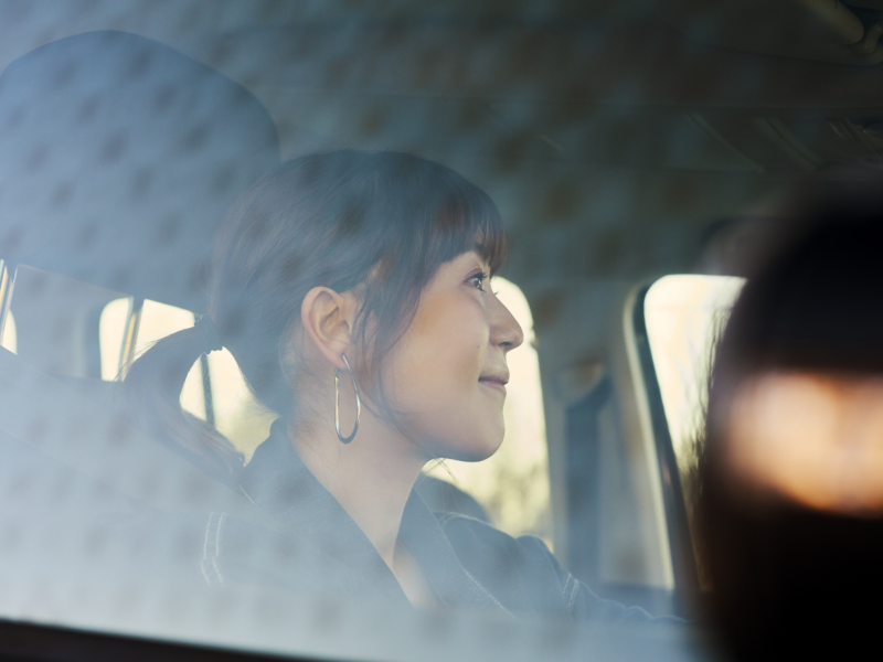 chibiyuri san in her car