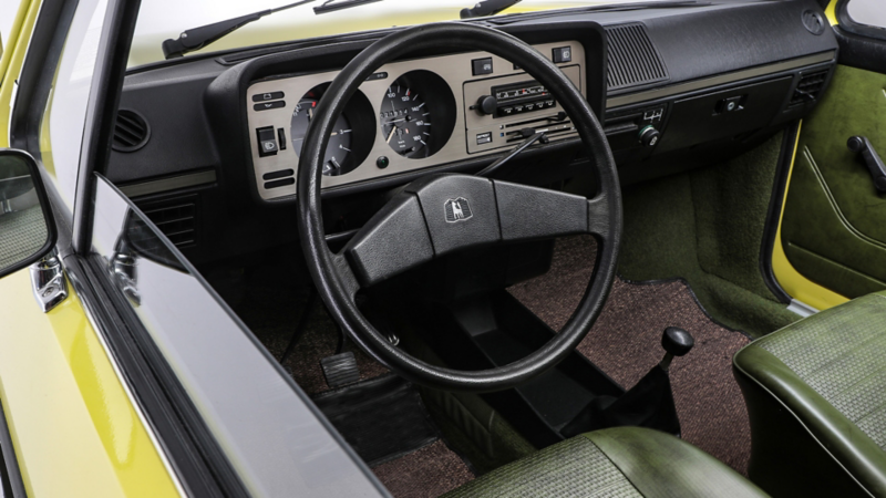 La Golf 1 de l'intérieur