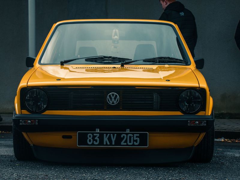 Volkswagen Yellow MK1 Golf User Generated Content 