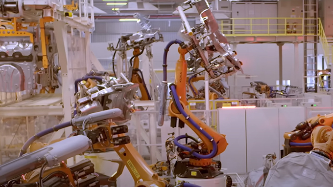 Volkswagen plant automation