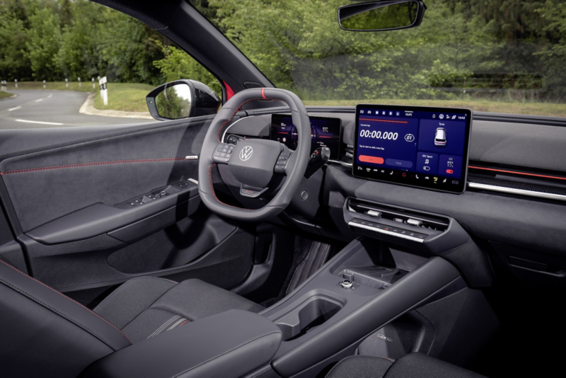 Volkswagen ID. Polo GTI sedd inifrån.