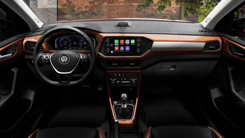 Cabina de T-Cross - SUV Inteligente de Volkswagen México