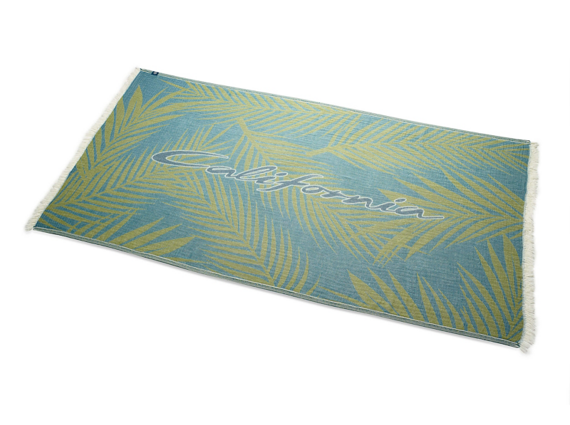 Photo showing the beach towel product.