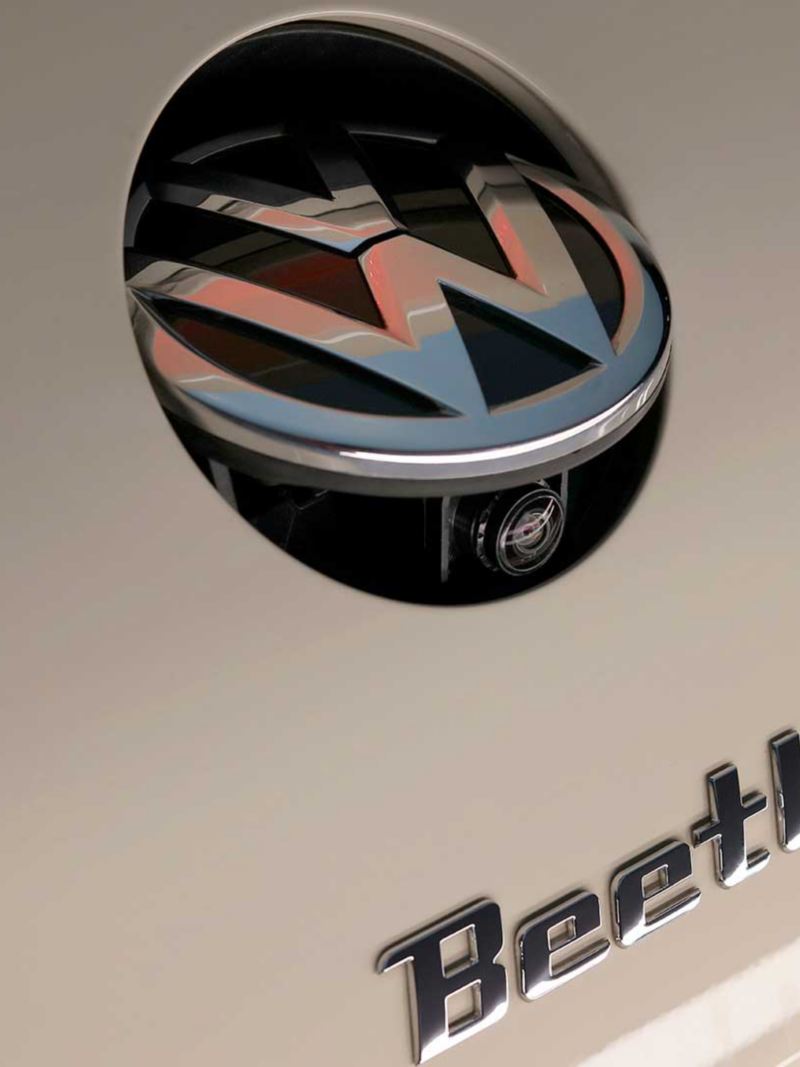 Cámara trasera presente en Beetle Final Edition Volkswagen, la última edición del modelo