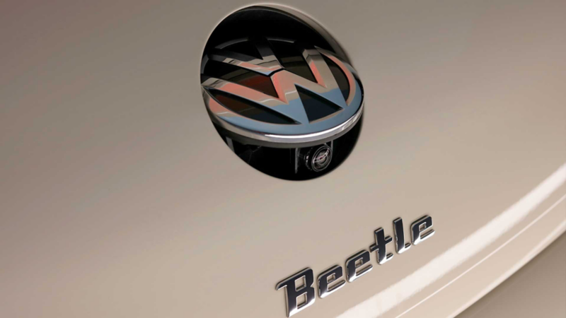 Cámara trasera presente en Beetle Final Edition Volkswagen, la última edición del modelo