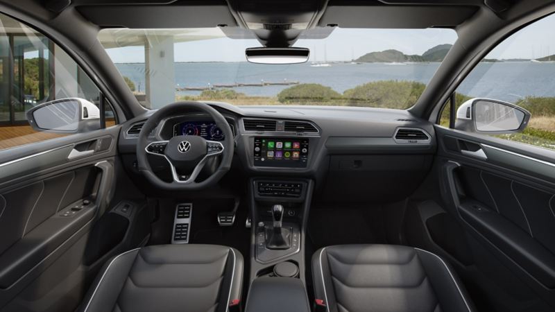 Interior do Novo Tiguan Allspace R-Line