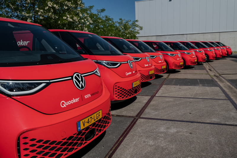 Rij ID. Buzz'en van Quooker