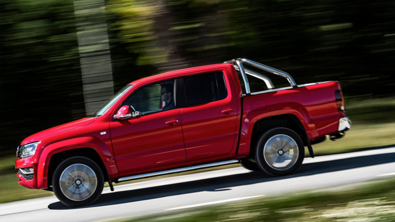 Med den uppdaterade V6:an i Volkswagen Amarok blir det svårt att inte le bakom ratten.