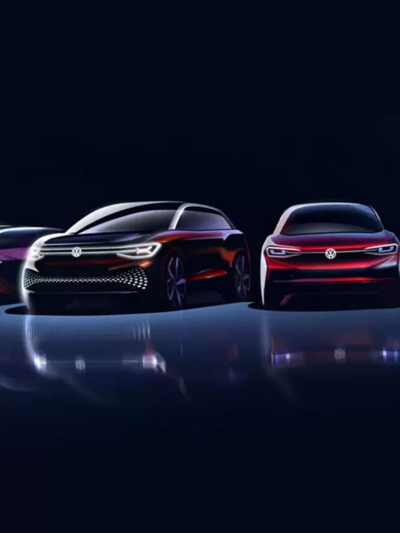 VW electric car family