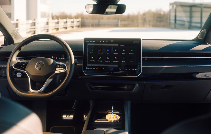 Intérieur d'une Volkswagen 