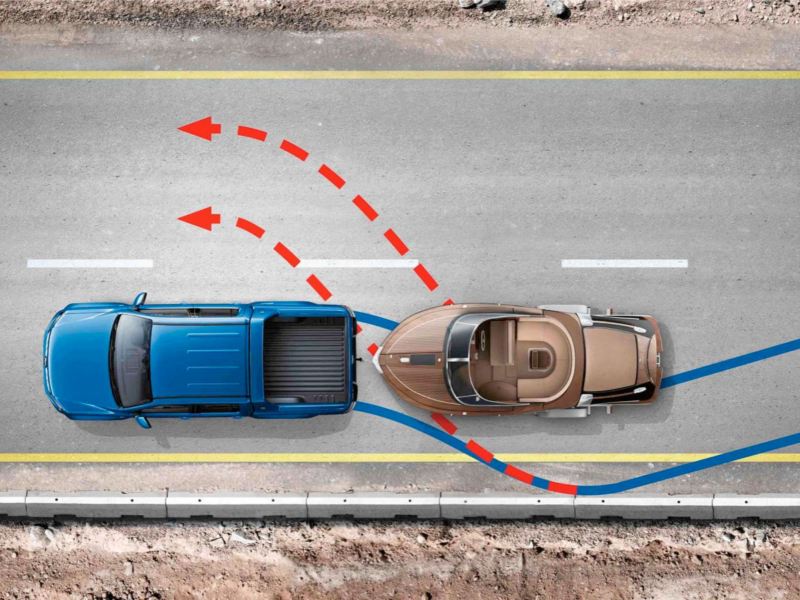 Accident prevention system in Volkswagen T-Roc.