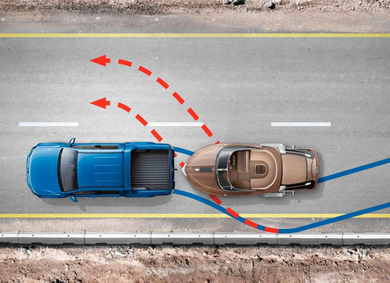 Accident prevention system in Volkswagen T-Roc.