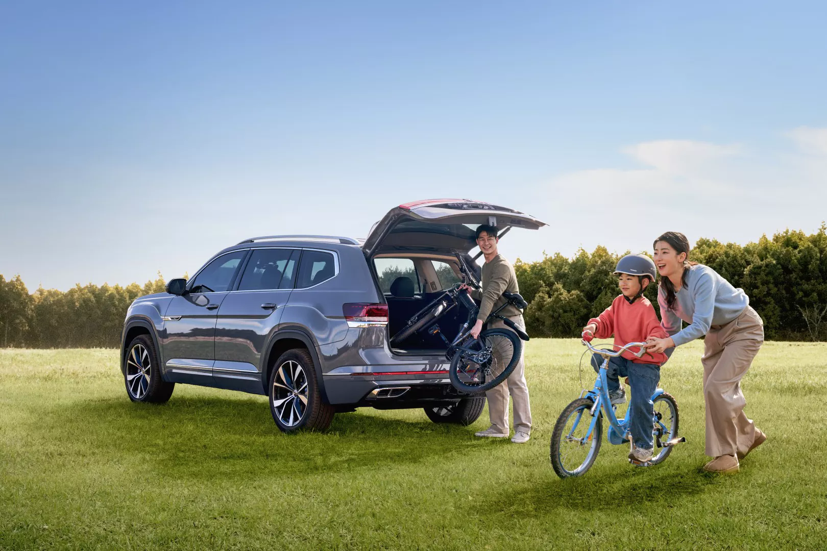 Volkswagen Atlas R-Line 외관 키비주얼