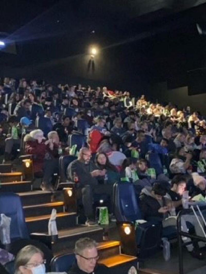 VW Owners and their guests watching Marvel Studios’ Ant-Man and The Wasp: Quantumania.