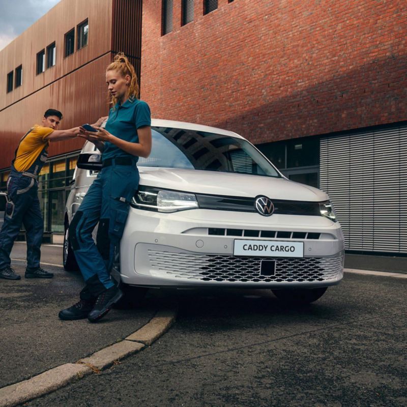 Nowy Volkswagen Caddy Cargo jako samochód dostawczy