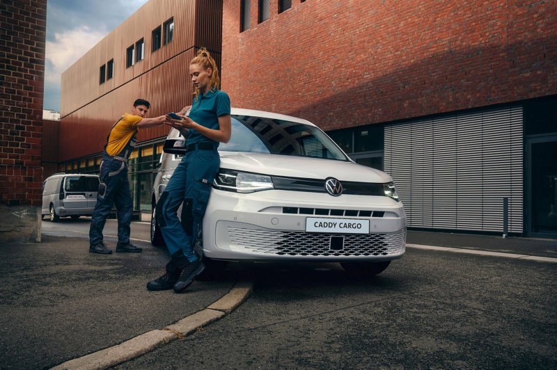 Nowy Volkswagen Caddy Cargo jako samochód dostawczy