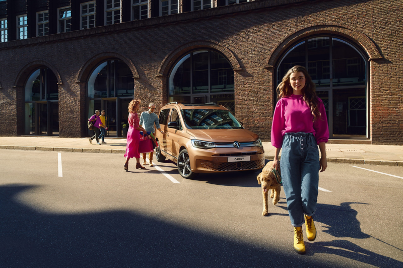 Volkswagen Caddy jako samochód rodzinny.