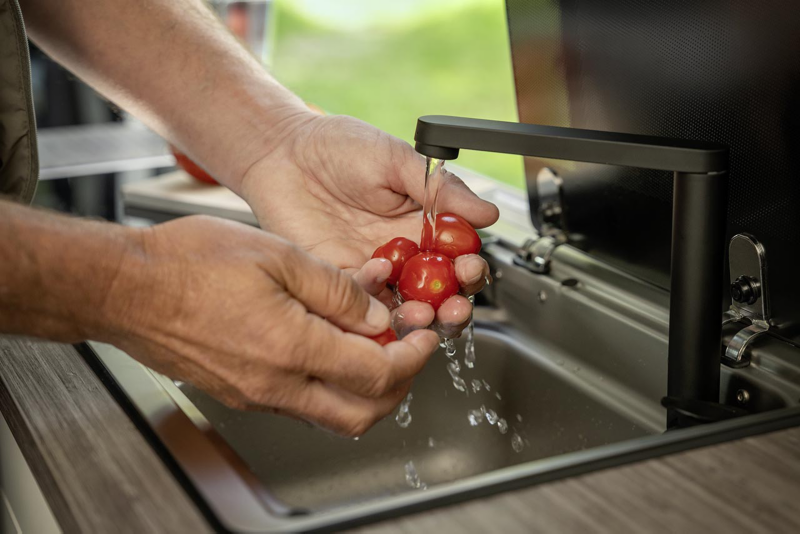 Fregadero furgoneta camper