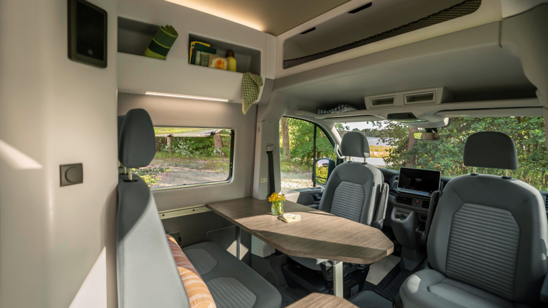 VW Grand California living area