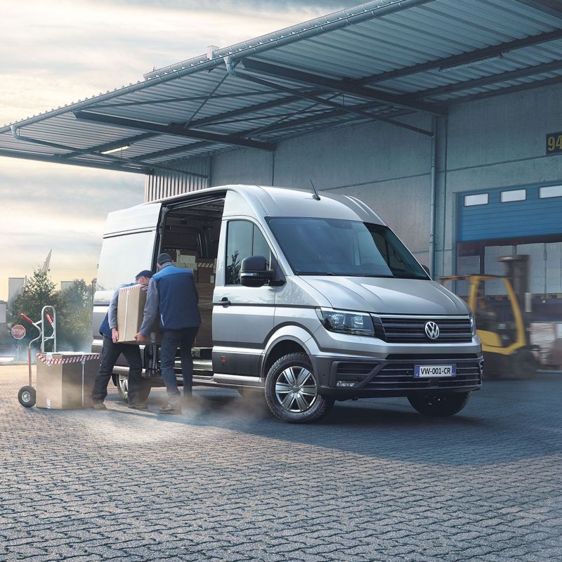 Crafter Van Volkswagen Véhicules Utilitaires Chantier