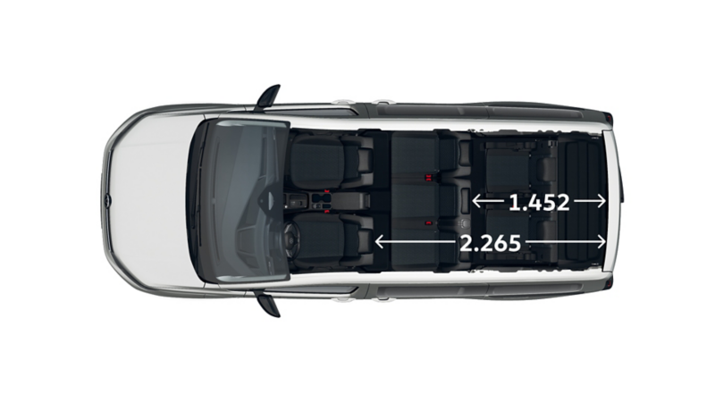 Caddy "ENERGY" Maxi eHybrid Innenraum.