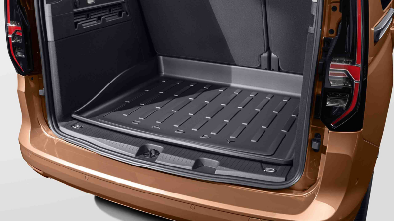 Luggage compartment tray