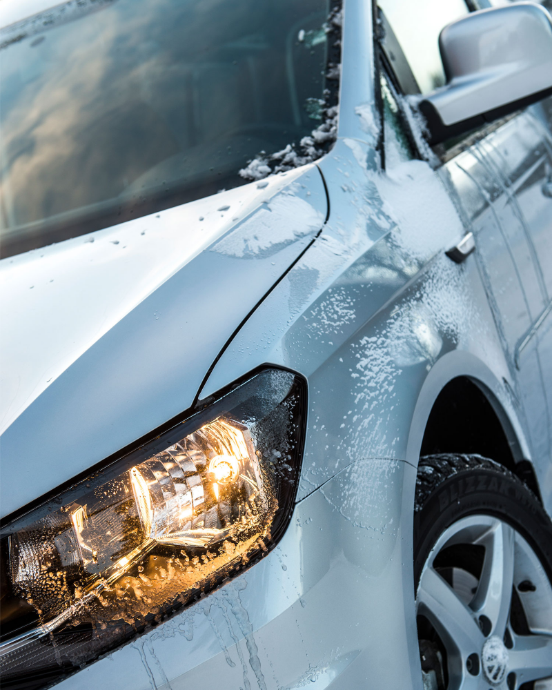 Närbilder på Volkswagen Caddy Maxi TDI