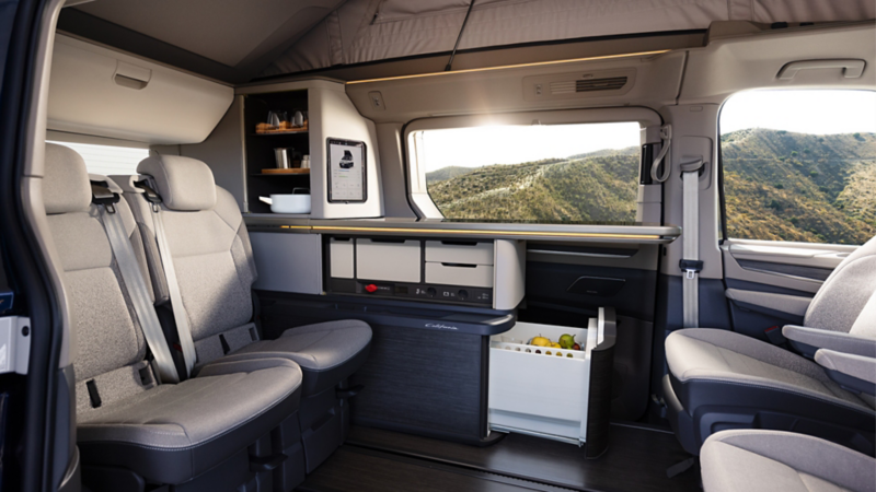 Das Interieur des California Concept.