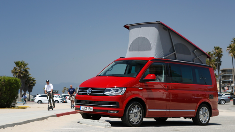 Volkswagen California Ocean på rätt plats