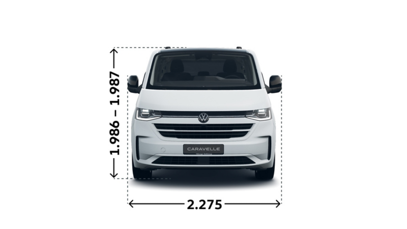 Caravelle Edition langer Radstand Front