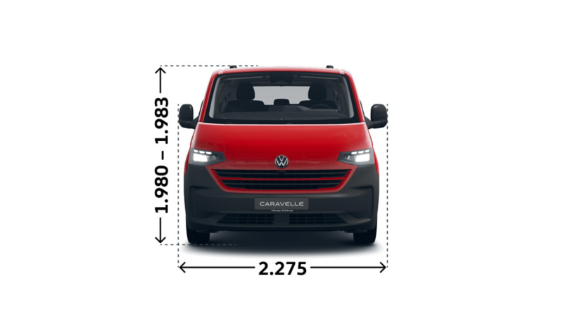 Caravelle krótki rozstaw Front
